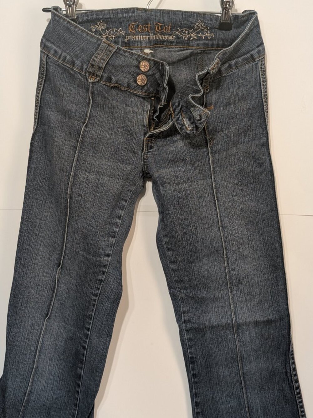C'est Toi Low Rise Bootcut Jeans - Picture 2 of 9